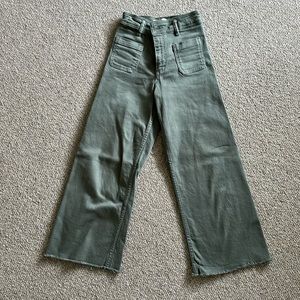 Zara girls wide leg sailor pant